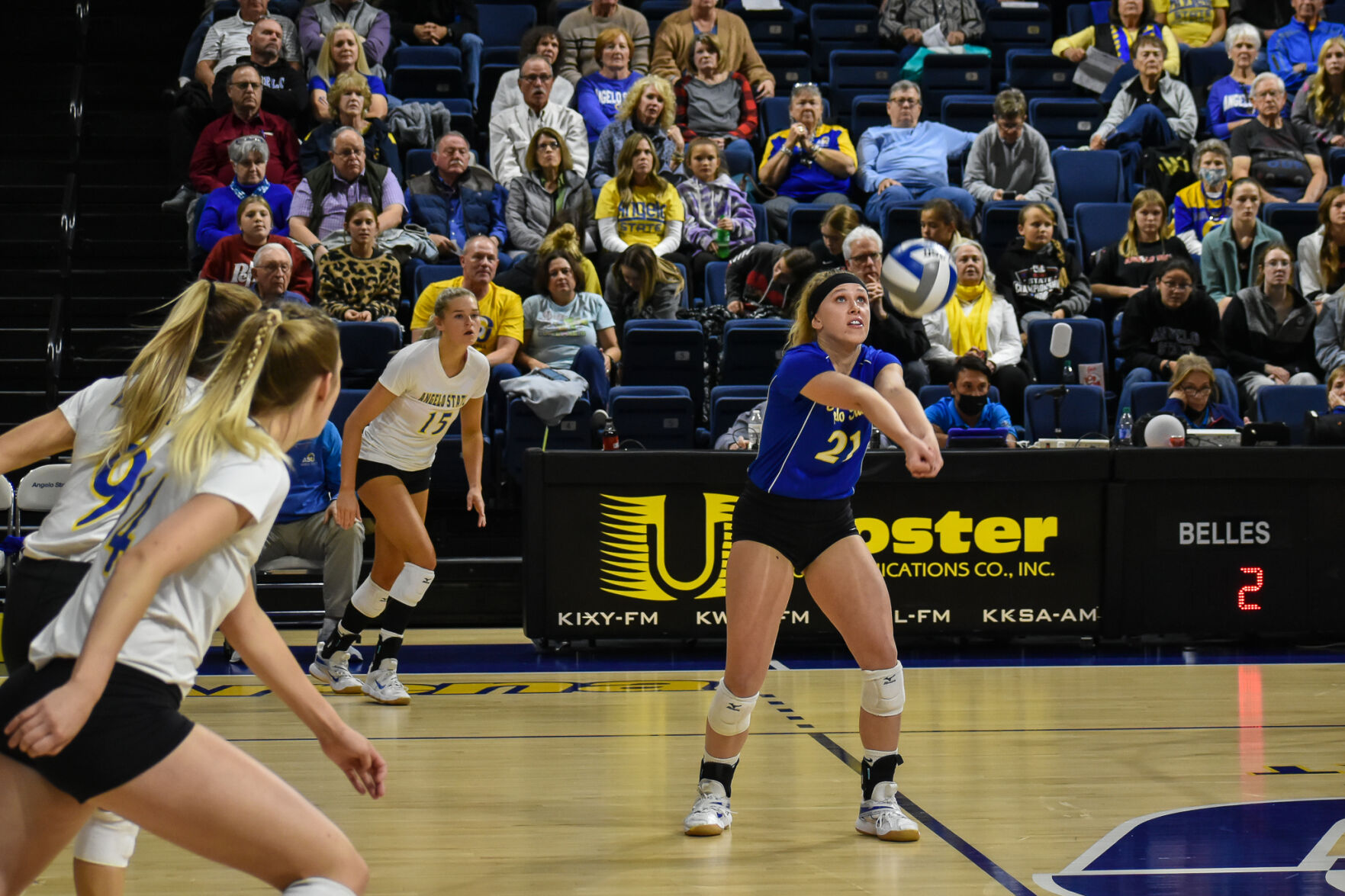 Belles Volleyball vs UTPB (LSC Quarterfinal, 11/18/2021) No. 2